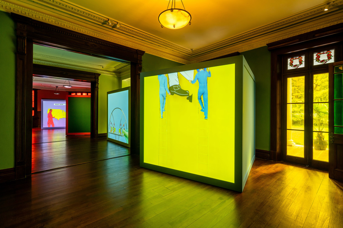 C8 installation view  rubber pencil devil  prada rong zhai  13 november 2020   17 january 2021 1 high quality